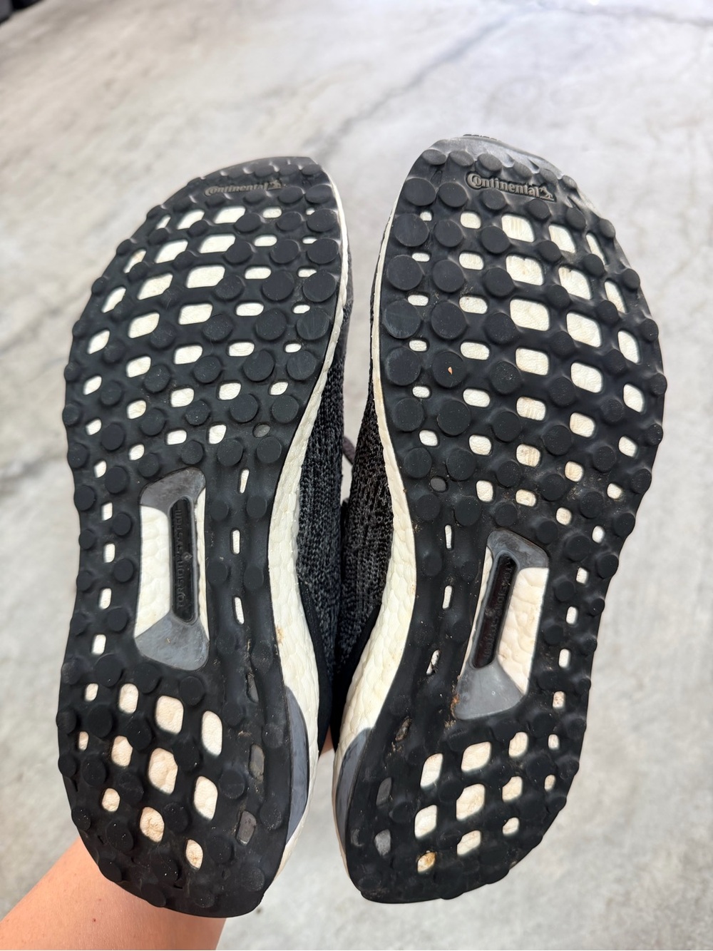 Adidas Ultraboost Knit Lace-Up Running Shoes View 3